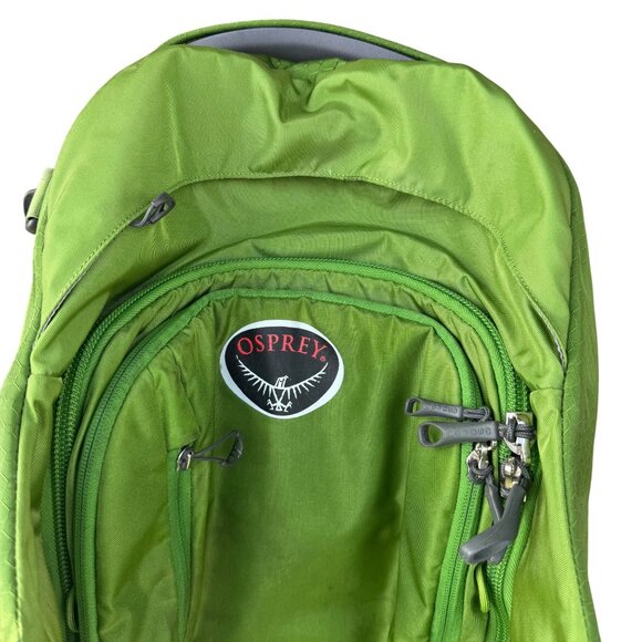 Osprey Porter 65 Travel Backpack Lightweight Hiking Pack Green Luggage - Picture 4 of 10